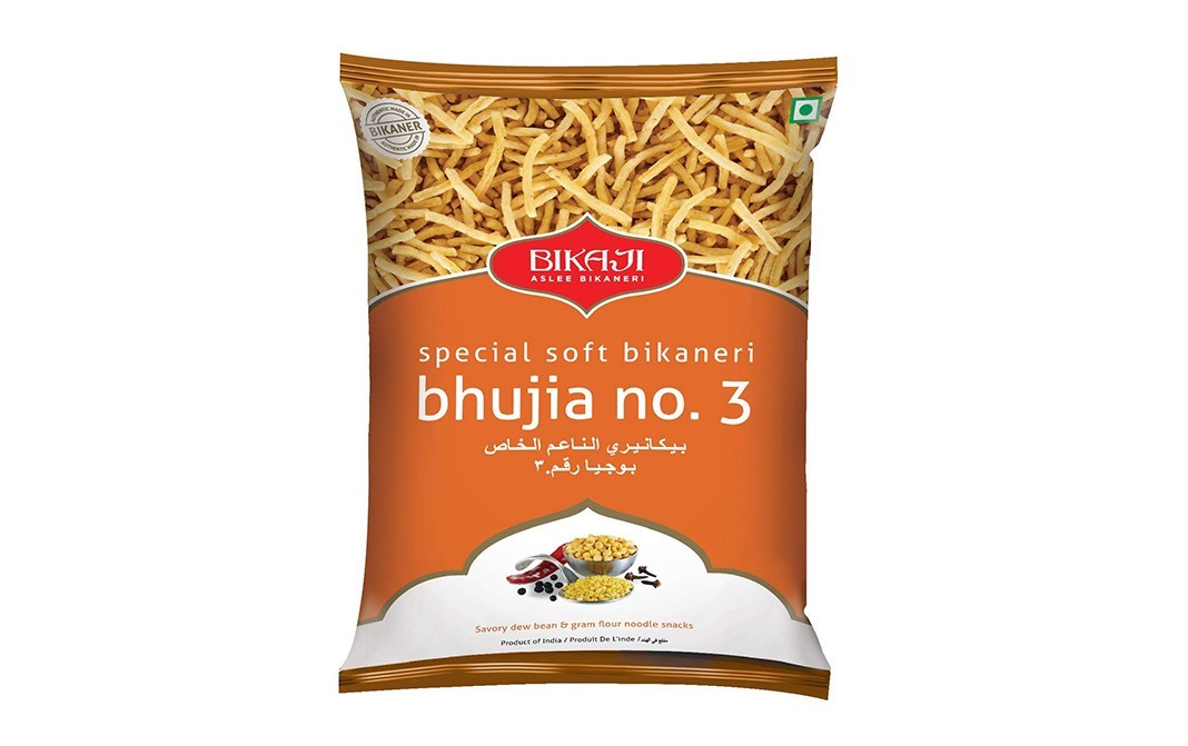 Bikaji Special Soft Bikaneri Bhujia No. 3   Pack  400 grams